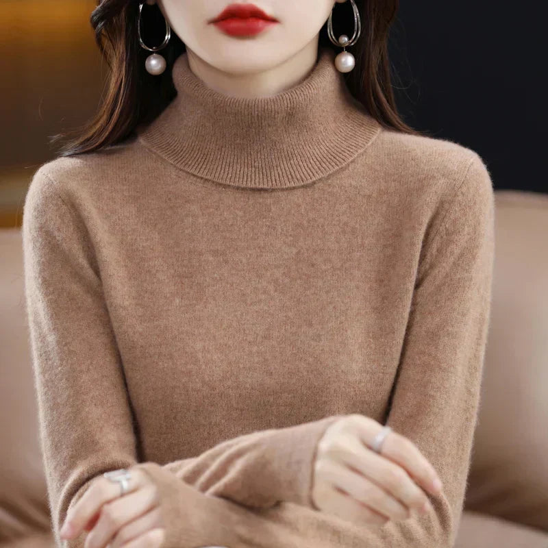 Amara | Maglione a collo alto in cashmere