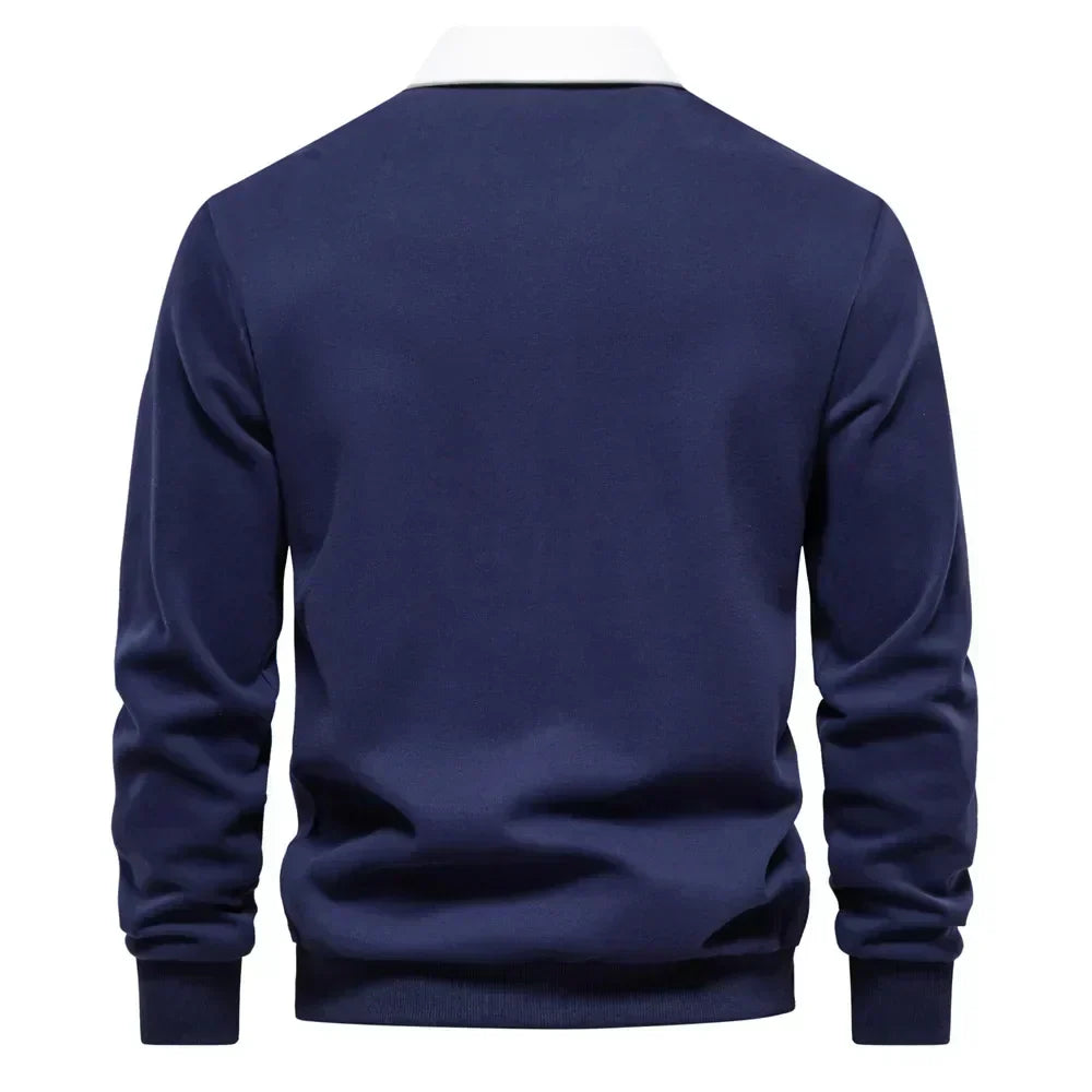 Polo classica bicolore