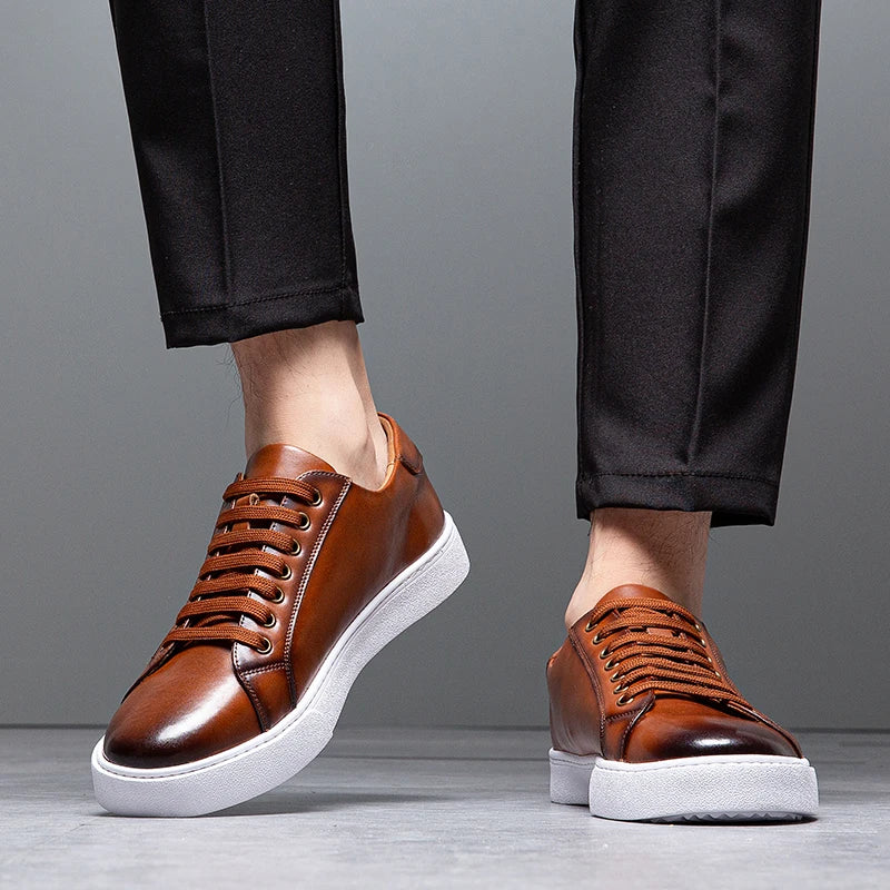 Henry - Sneaker premium in similpelle
