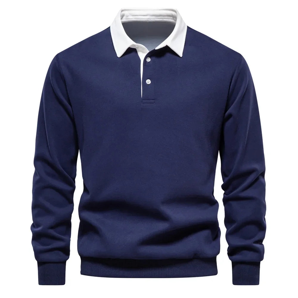 Polo classica bicolore