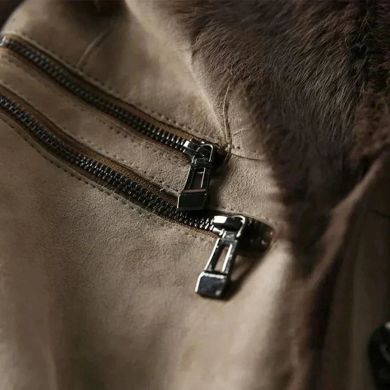 Petra - Luxury Faux Shearling Coat