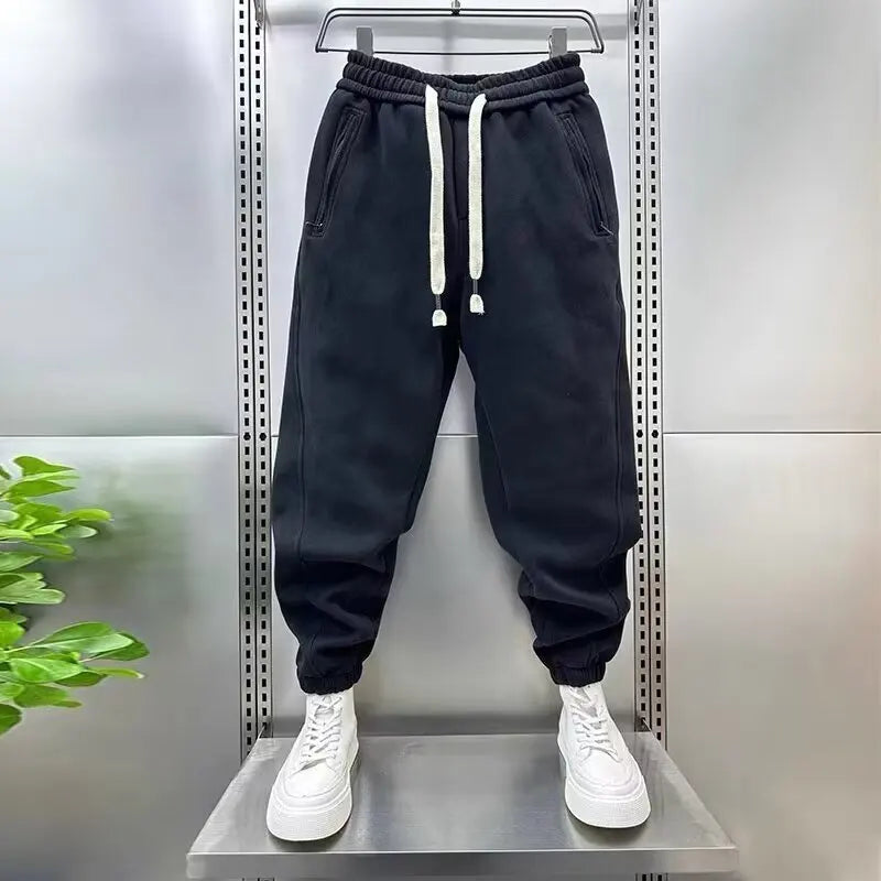 Pantaloni sportivi in velluto