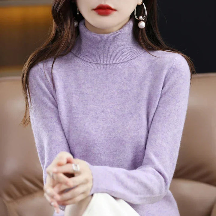 Amara | Maglione a collo alto in cashmere