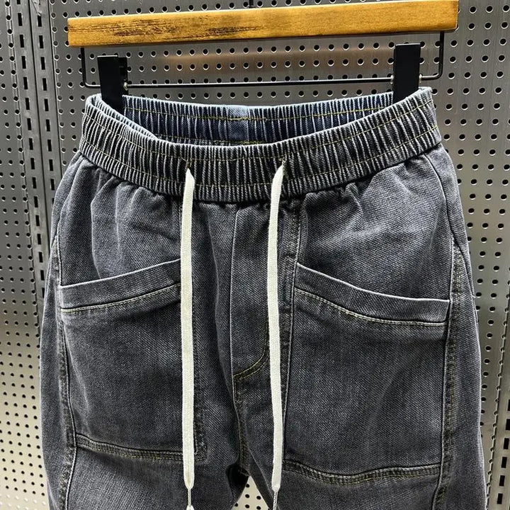 Pantaloni da jogging in denim