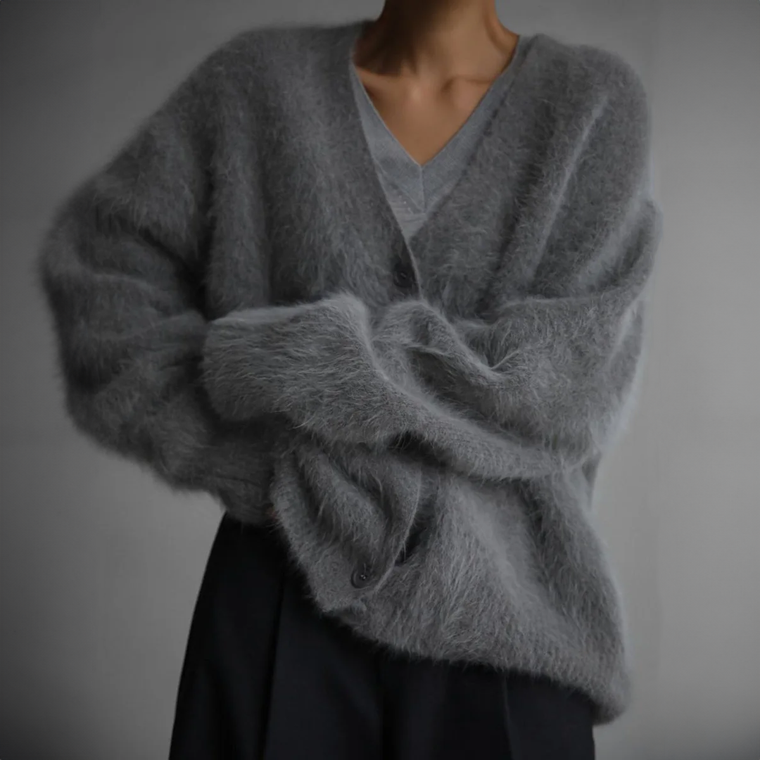 Elegante gilet lavorato a maglia