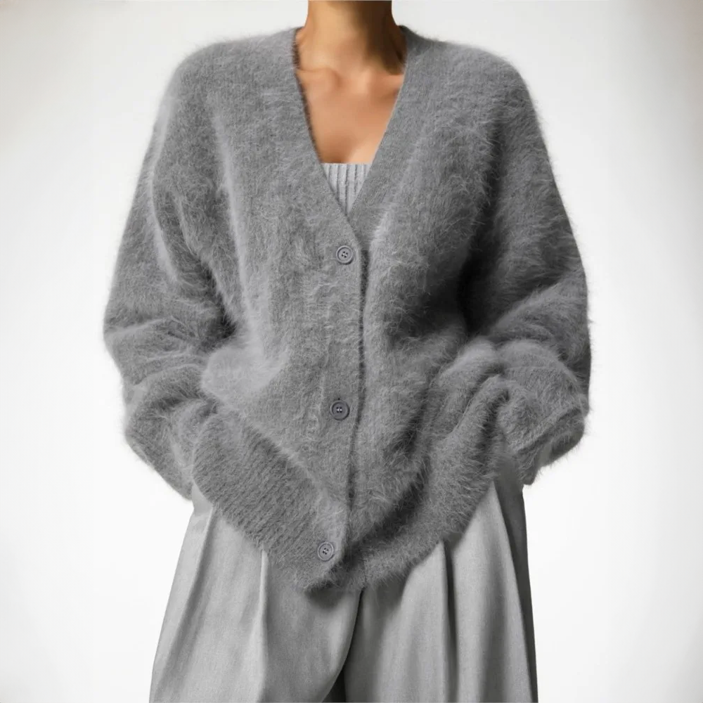 Elegante gilet lavorato a maglia