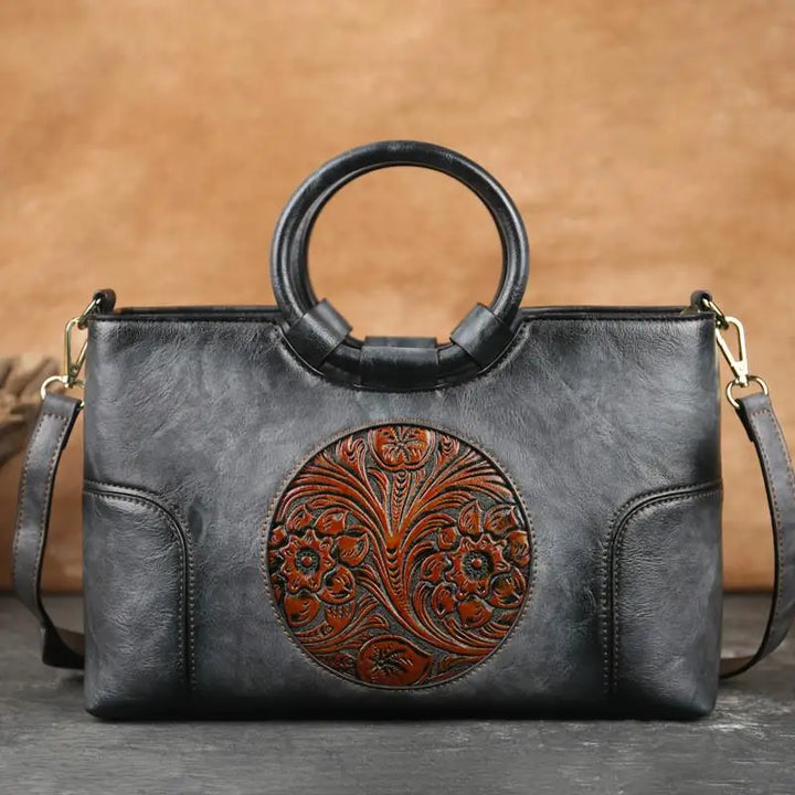 Borsa vintage in rilievo