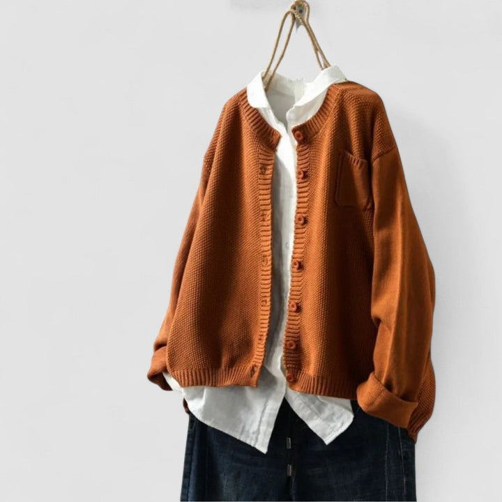 Scarlett - Cardigan in lino