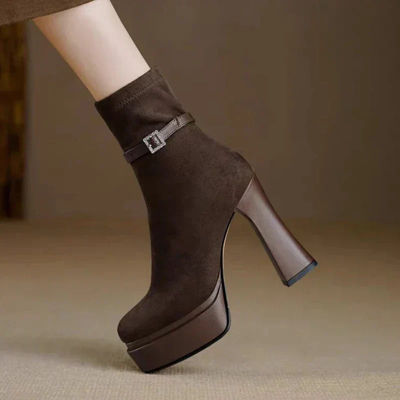 Aria - Stivali platform di lusso