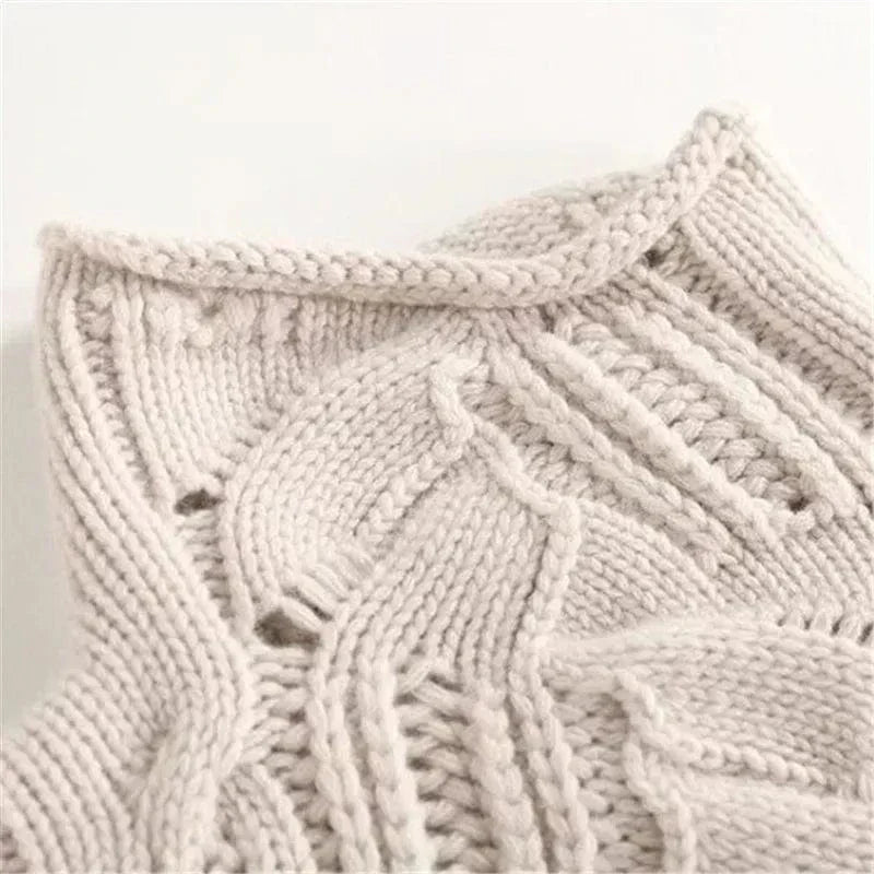 Nerea | Maglione accogliente a collo alto