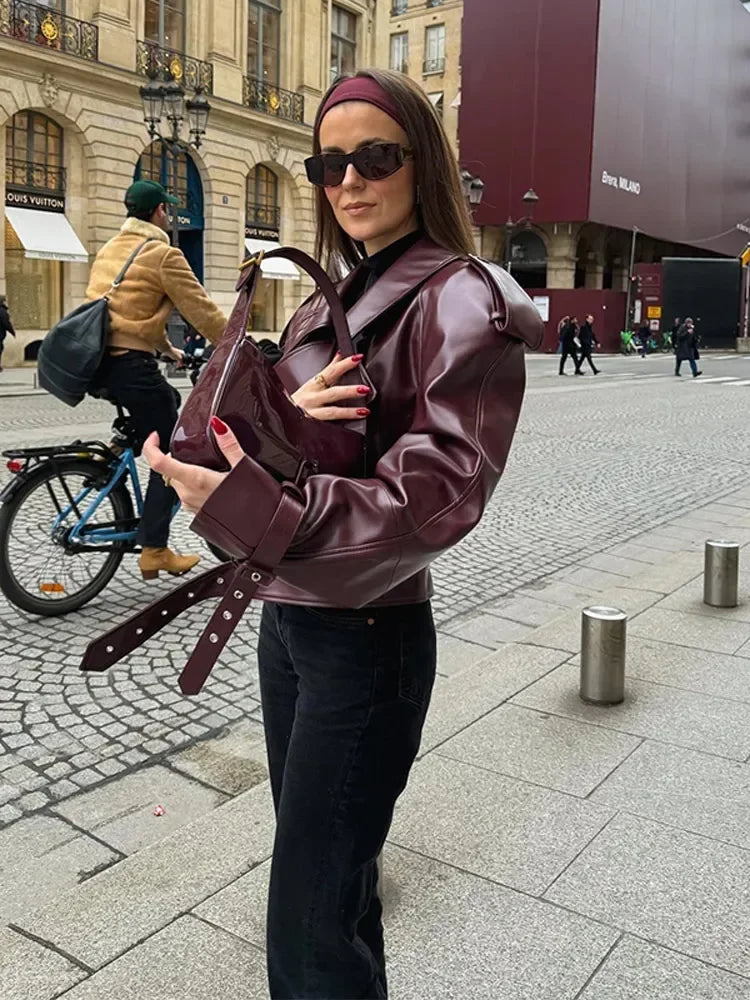 Bellissima giacca di pelle