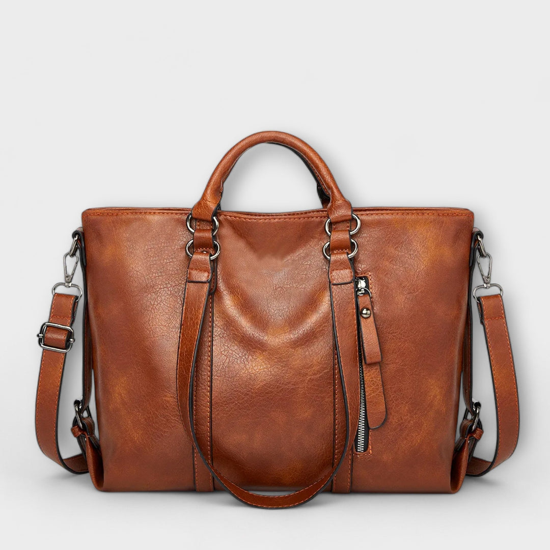 Ava - Borsa shopper grande in similpelle