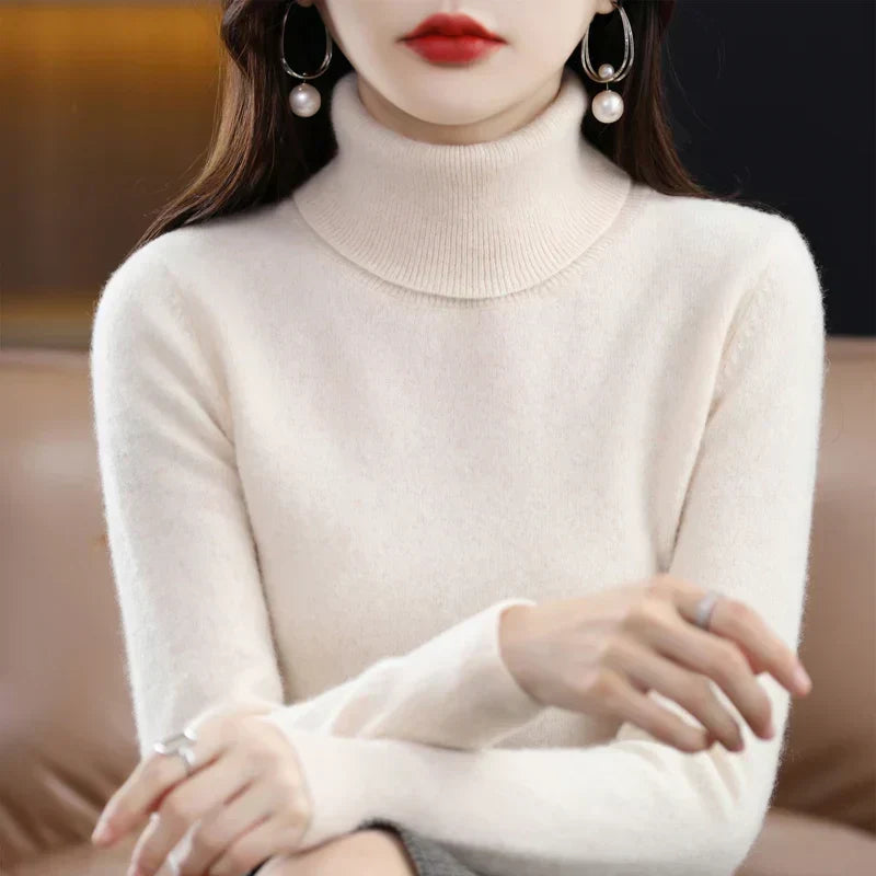 Amara | Maglione a collo alto in cashmere