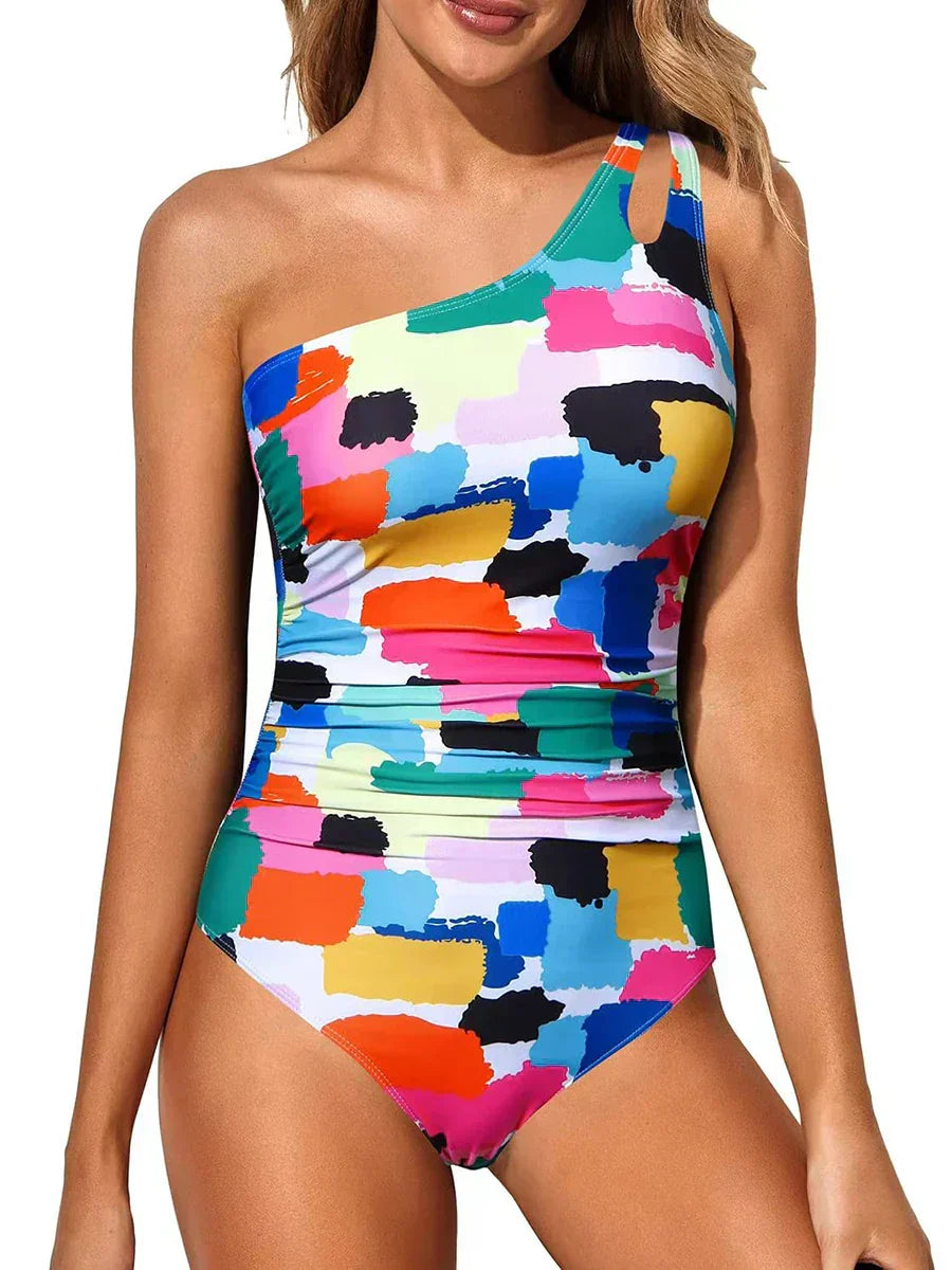 Tyress™ | Costume da bagno monospalla lusinghiero Revolution