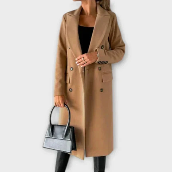 Edith - Cappotto in maglia elegante