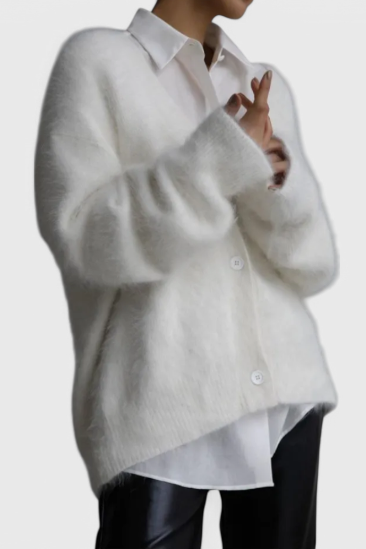 Cardigan Daniela in misto cashmere