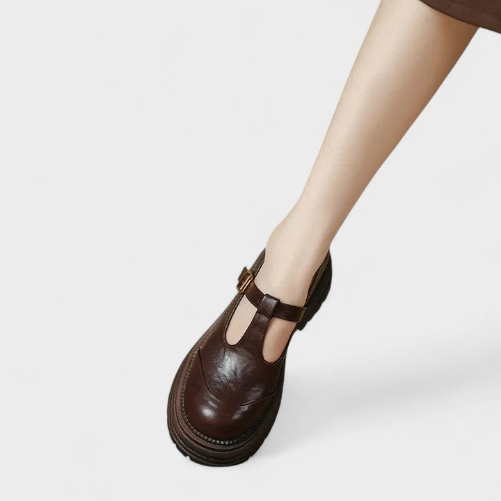 Isadora - Eleganti scarpe Mary Jane in similpelle