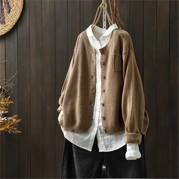 Scarlett - Cardigan in lino