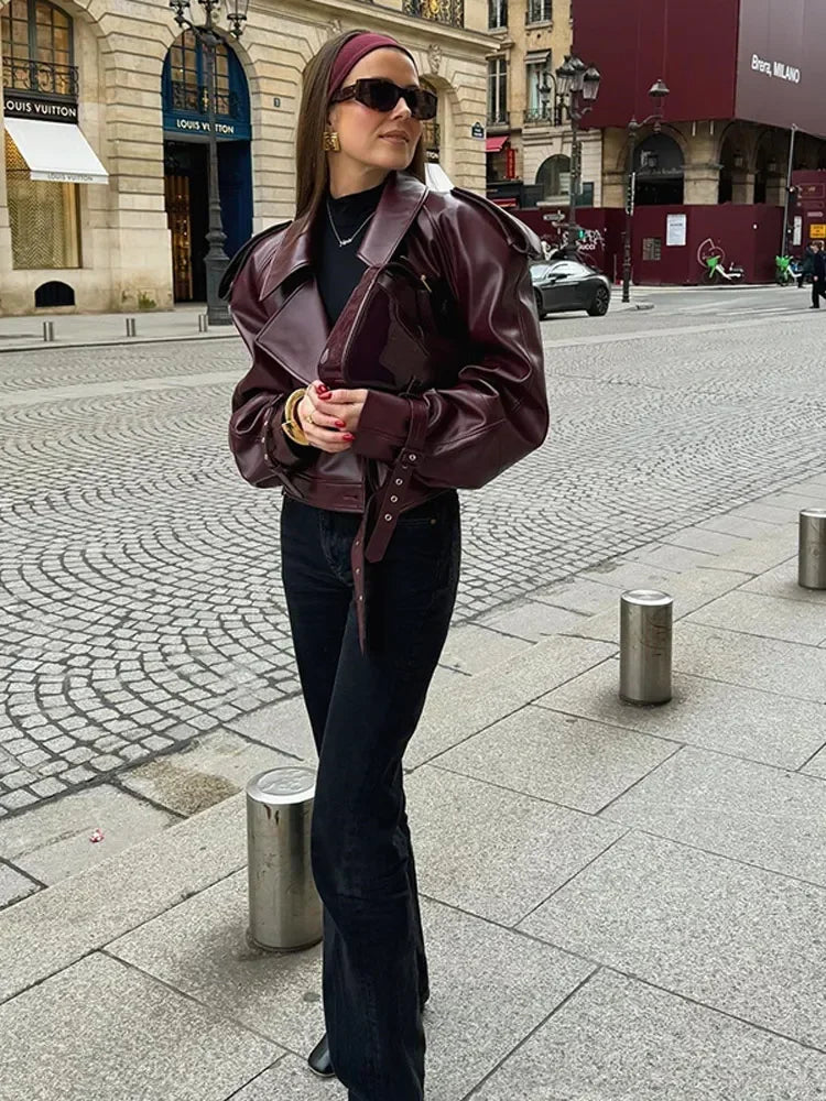 Bellissima giacca di pelle