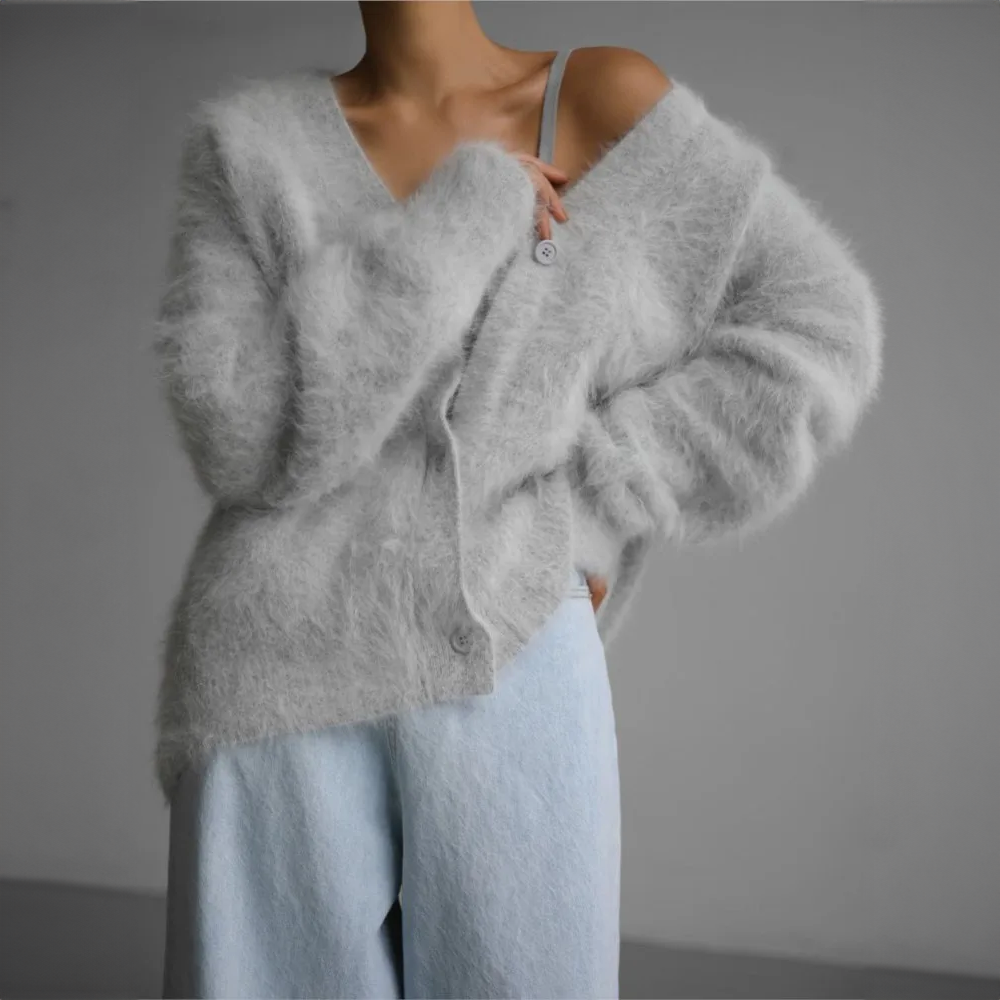 Elegante gilet lavorato a maglia