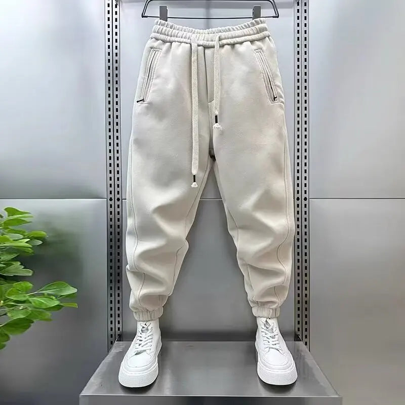 Pantaloni sportivi in velluto