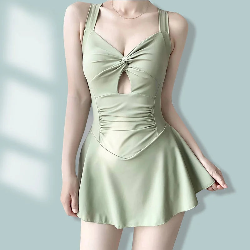 Nilaya™ | Costume da bagno modellante con look abito