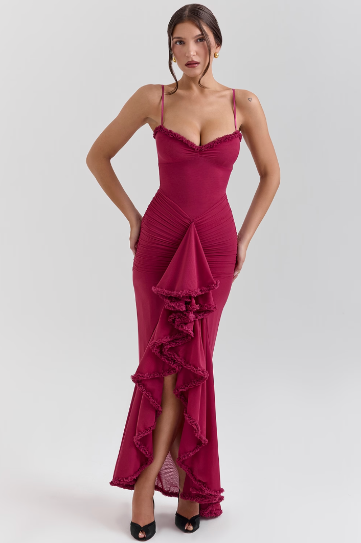 Jindřiška – Dress with Ruffles
