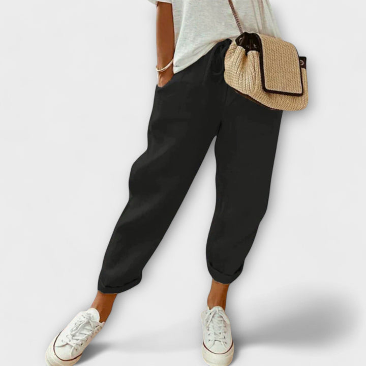 Isla - Pantaloni moderni e casual in lino