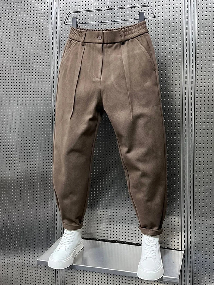Pantaloni eleganti mélange