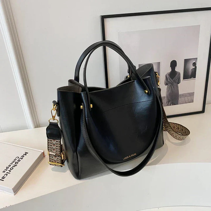 Borsa elegante con due tracolle