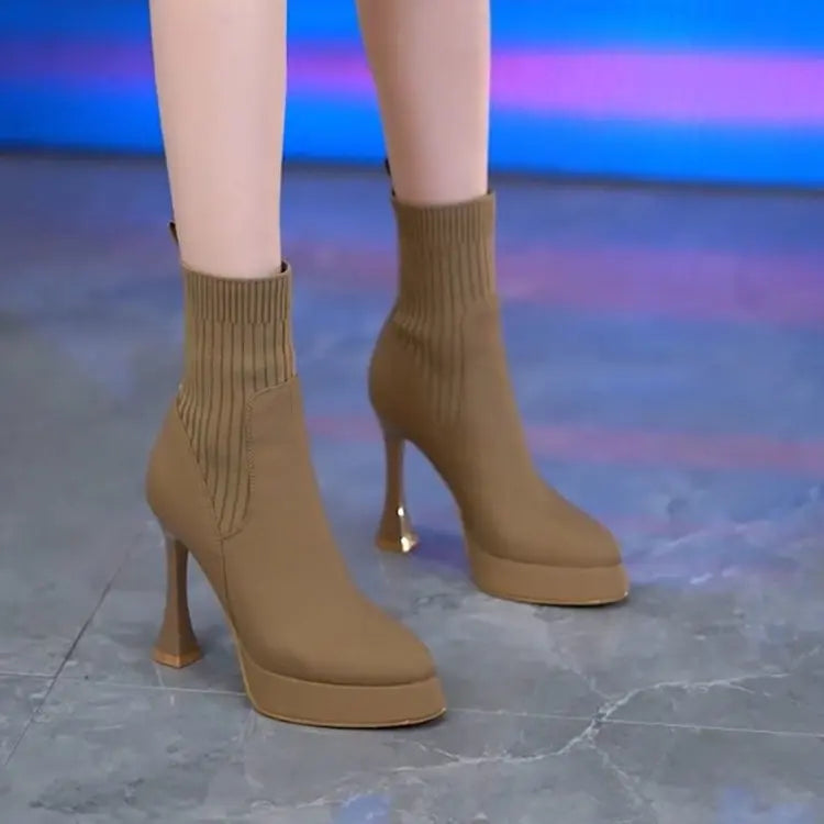 Lauren - Stivaletti con plateau