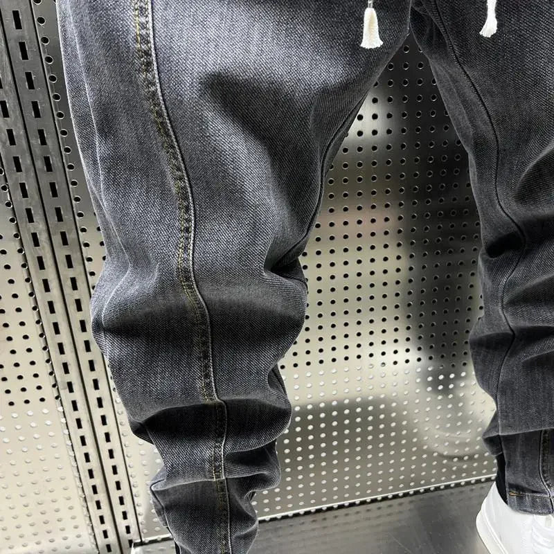 Pantaloni da jogging in denim