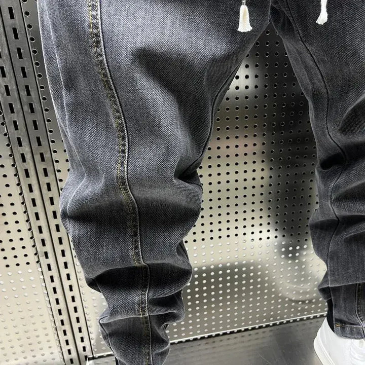 Pantaloni da jogging in denim