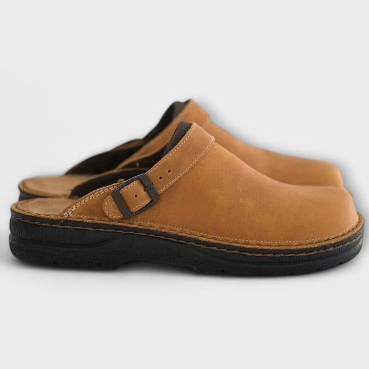 Helga - Comode pantofole in pelle