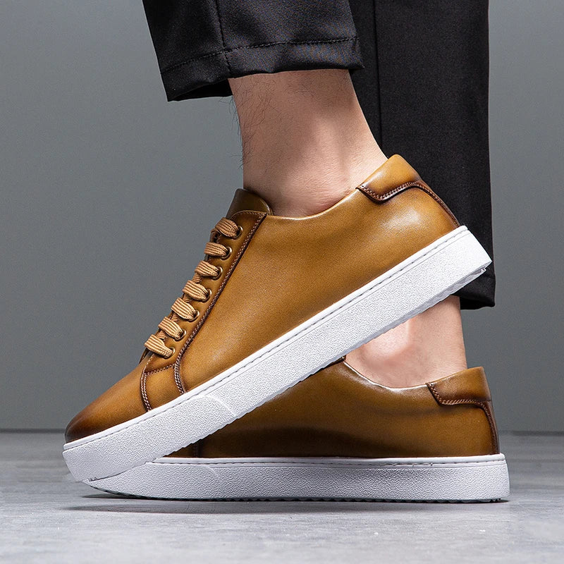 Henry - Sneaker premium in similpelle
