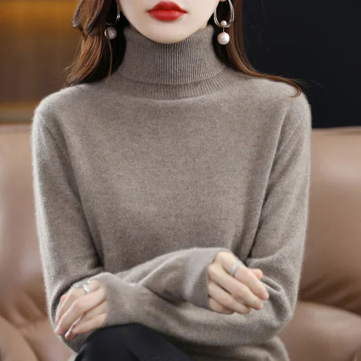 Amara | Maglione a collo alto in cashmere