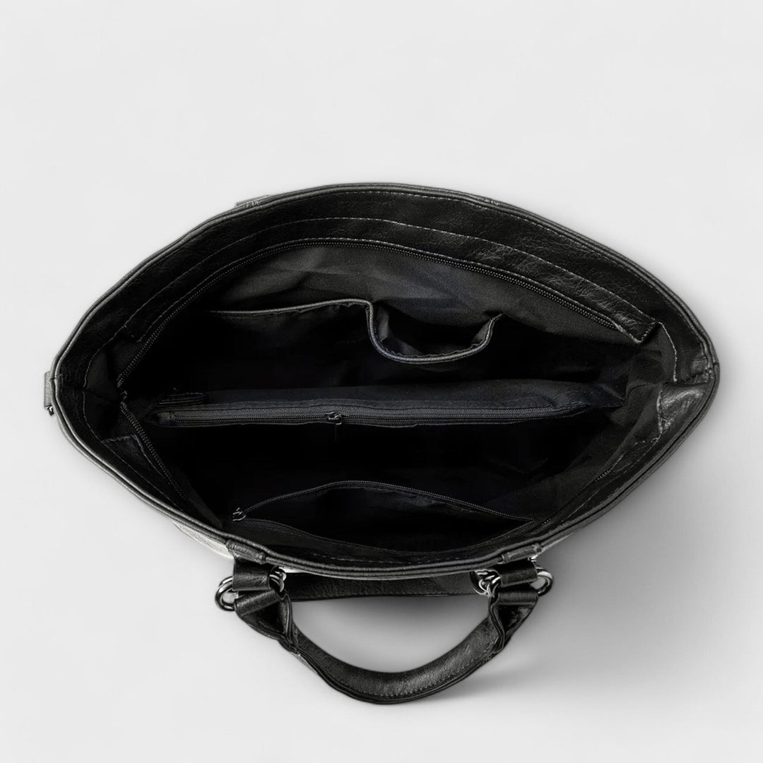 Ava - Borsa shopper grande in similpelle
