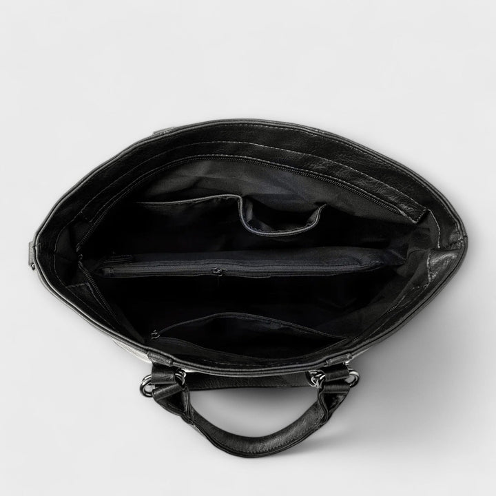Ava - Borsa shopper grande in similpelle