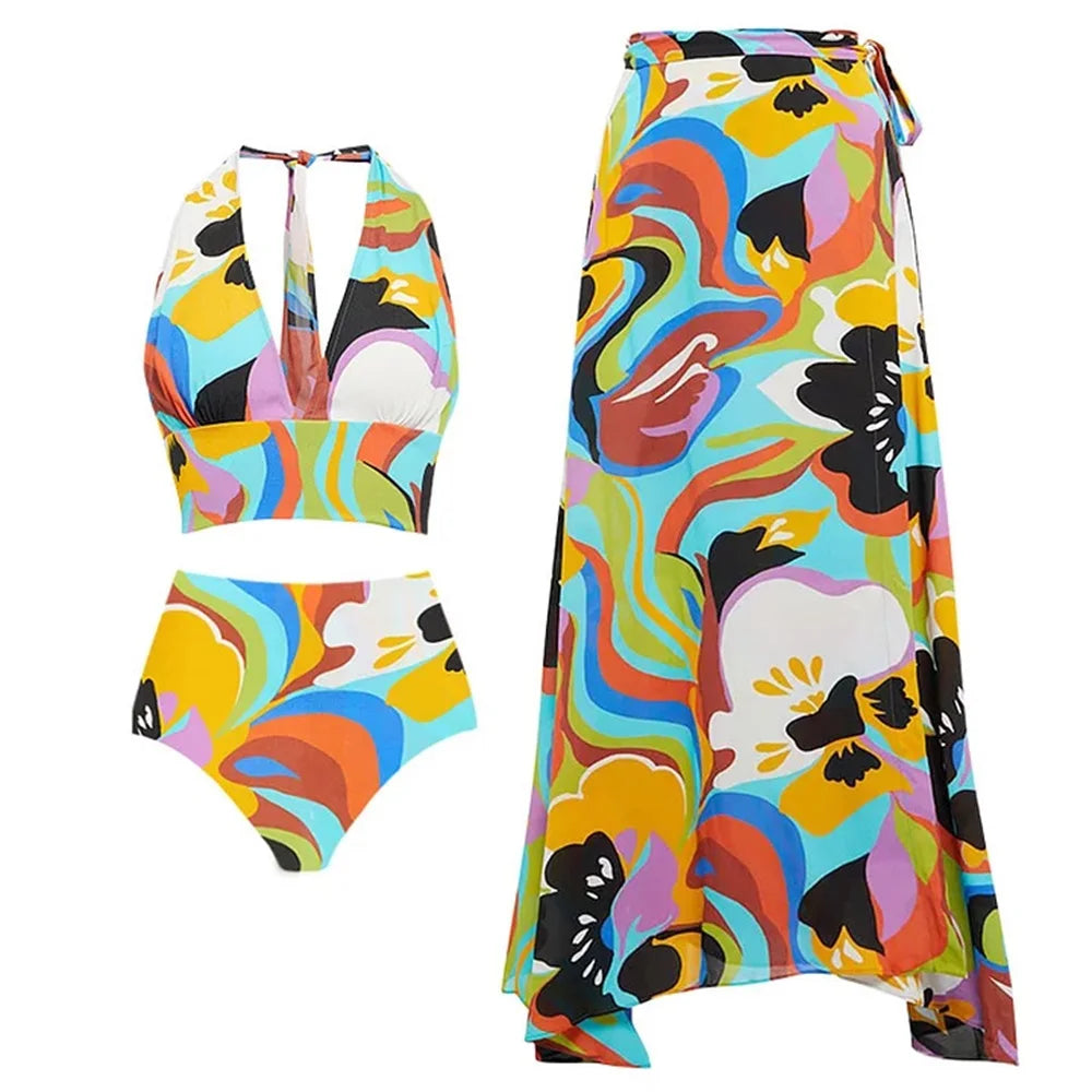 Zemina™ | Costume intero push-up modellante con accappatoio abbinato