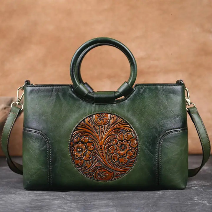 Borsa vintage in rilievo
