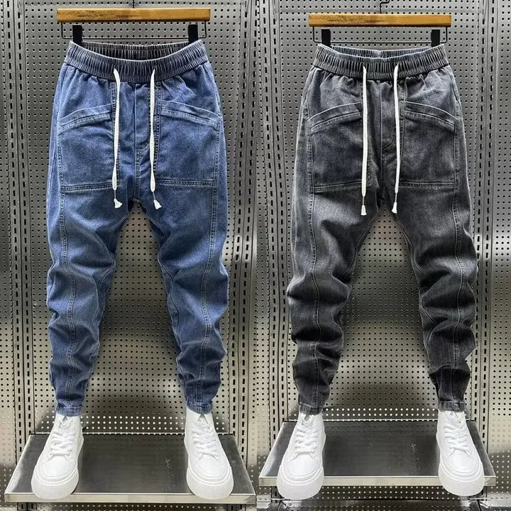 Pantaloni da jogging in denim