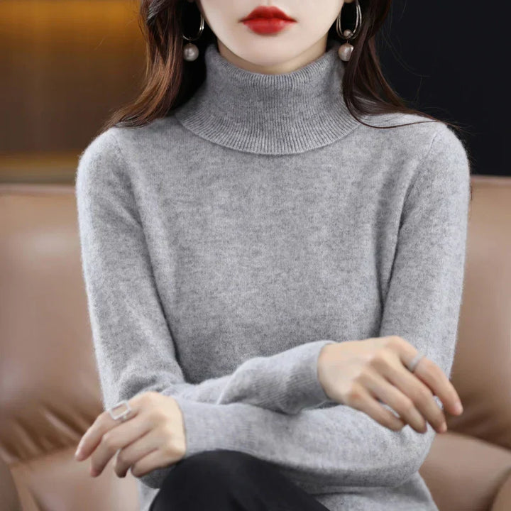 Amara | Maglione a collo alto in cashmere