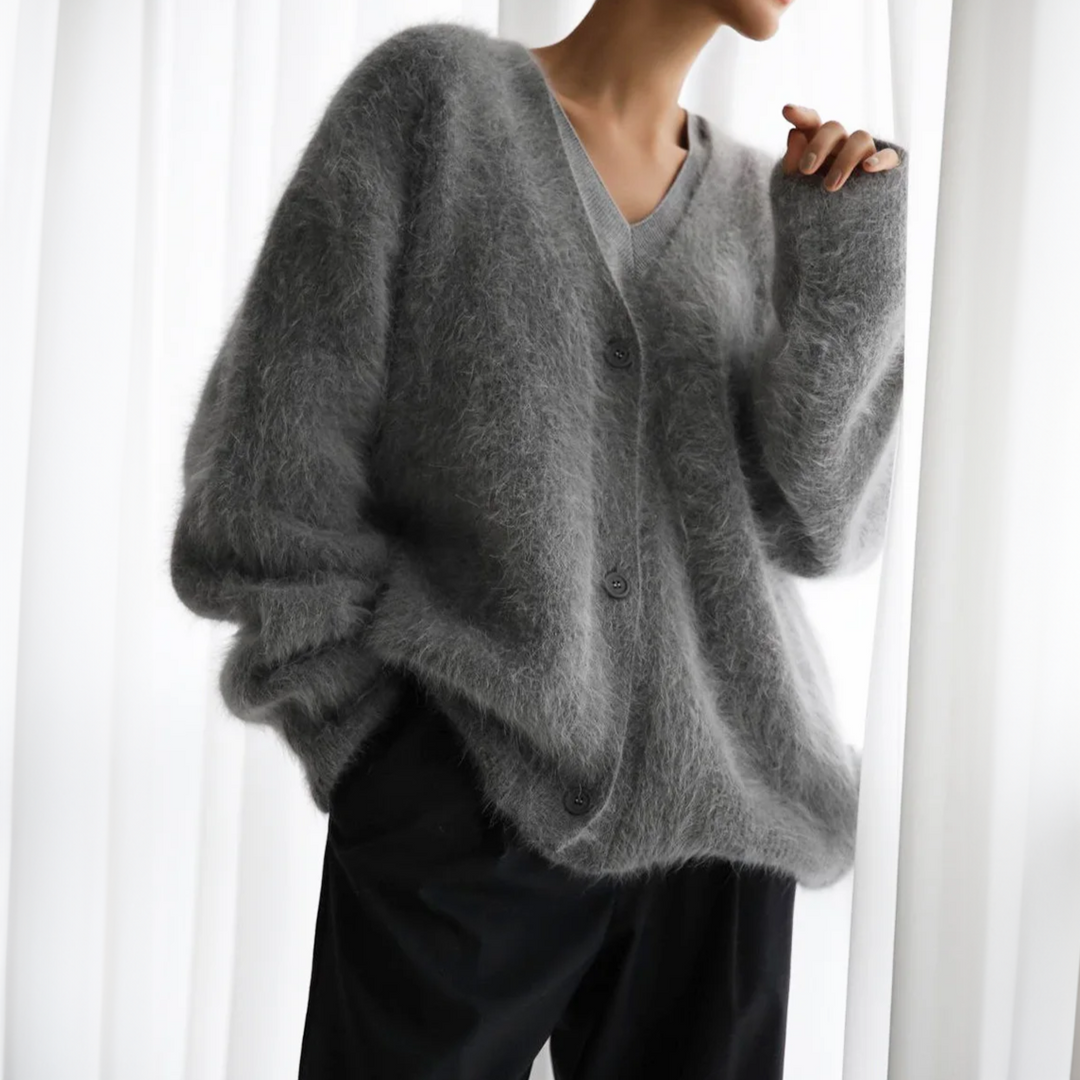Elegante gilet lavorato a maglia