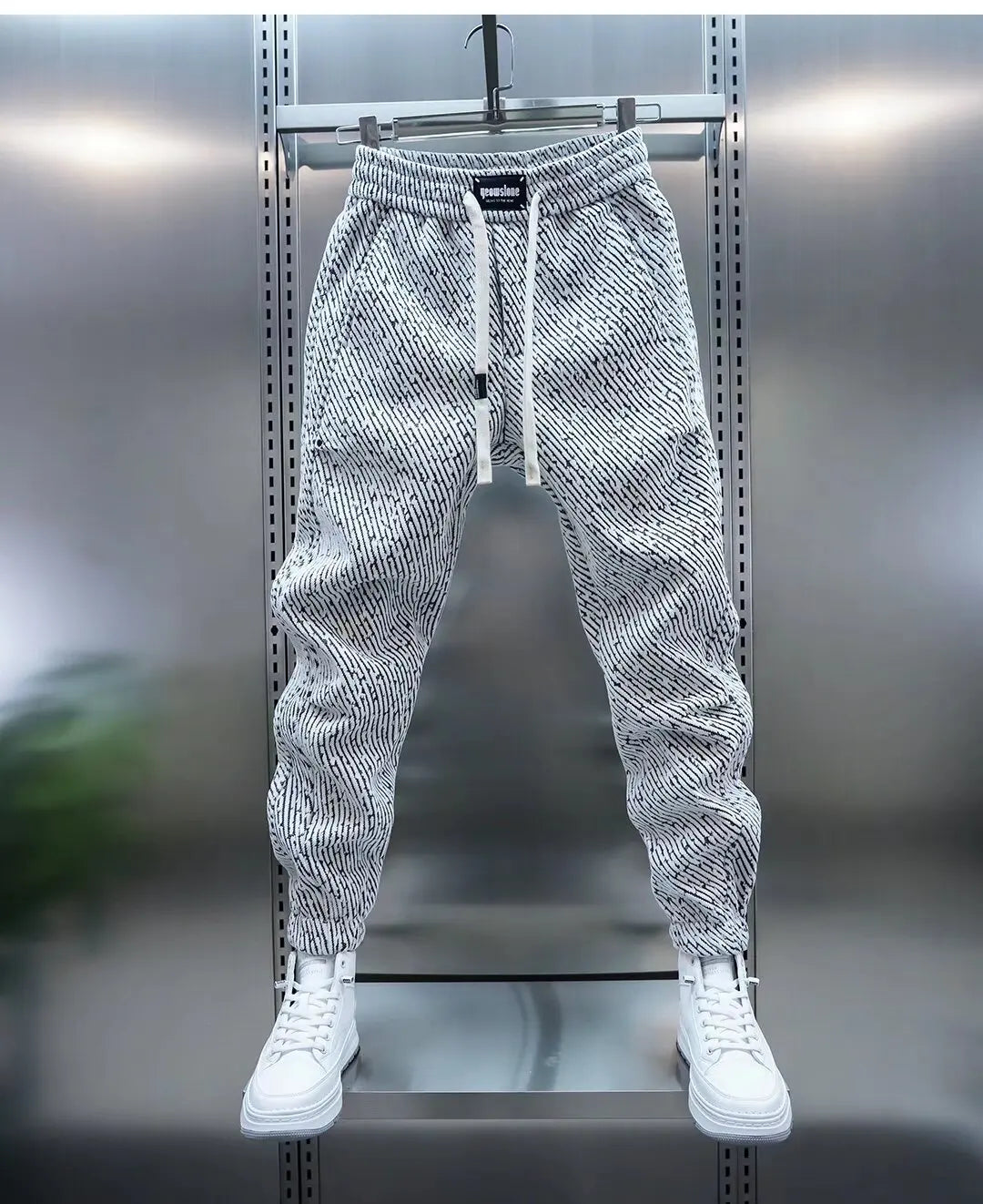 Pantaloni casual a fantasia