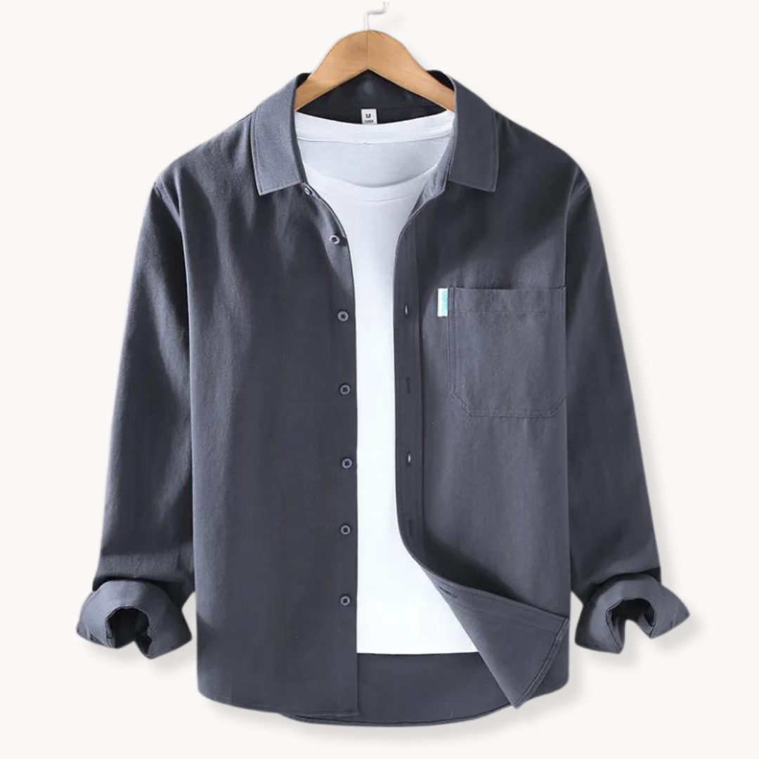 Bailey - Camicia con bottoni frontali flessibile