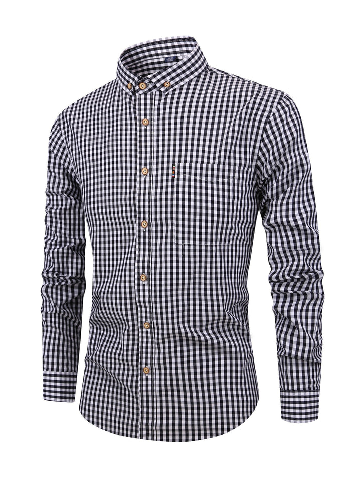 Beau - Camicia a quadri morbida