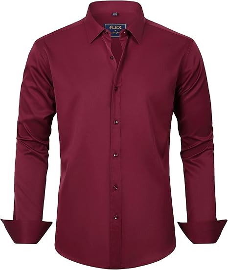 Hugo - Camicia elasticizzata antipiega