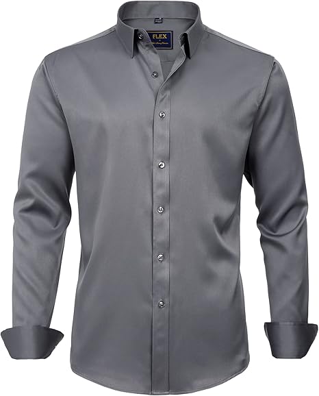 Hugo - Camicia elasticizzata antipiega