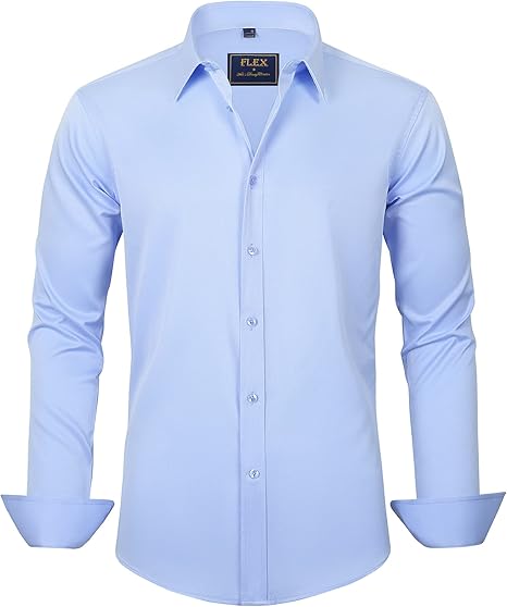 Hugo - Camicia elasticizzata antipiega