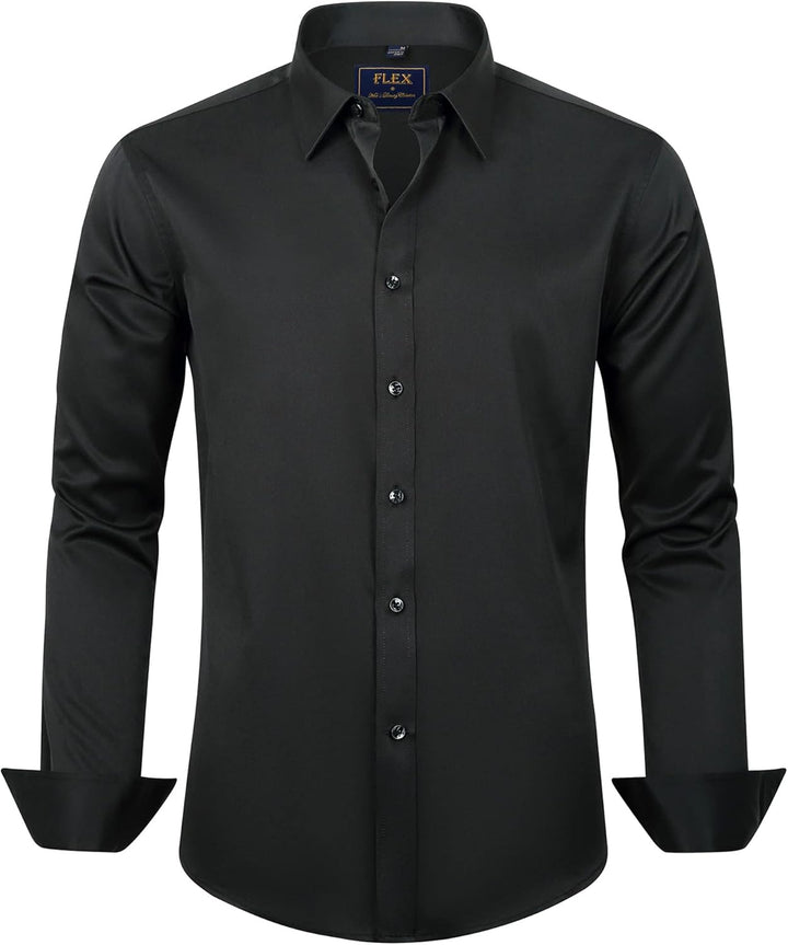 Hugo - Camicia elasticizzata antipiega